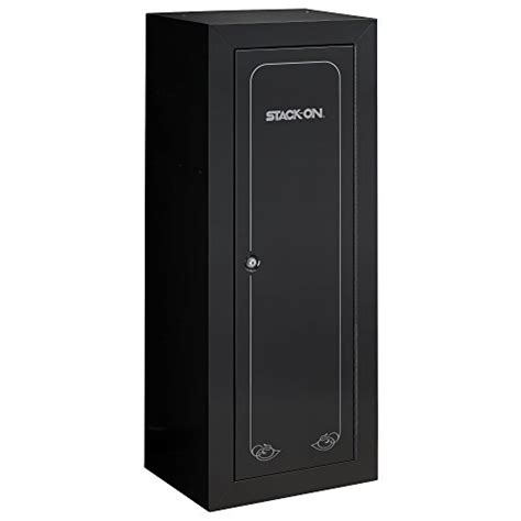 stack on gcb 14p steel 14 gun security cabinet black|stack on security cabinet for sale.